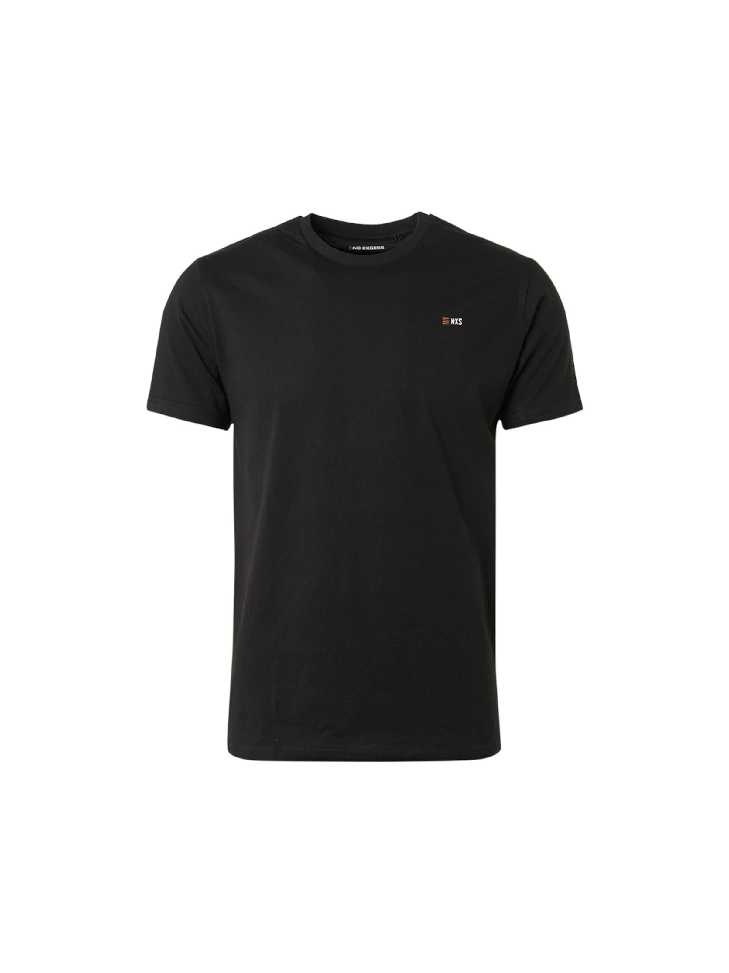 No Excess Μπλουζάκι σε μαύρο: μπροστά
