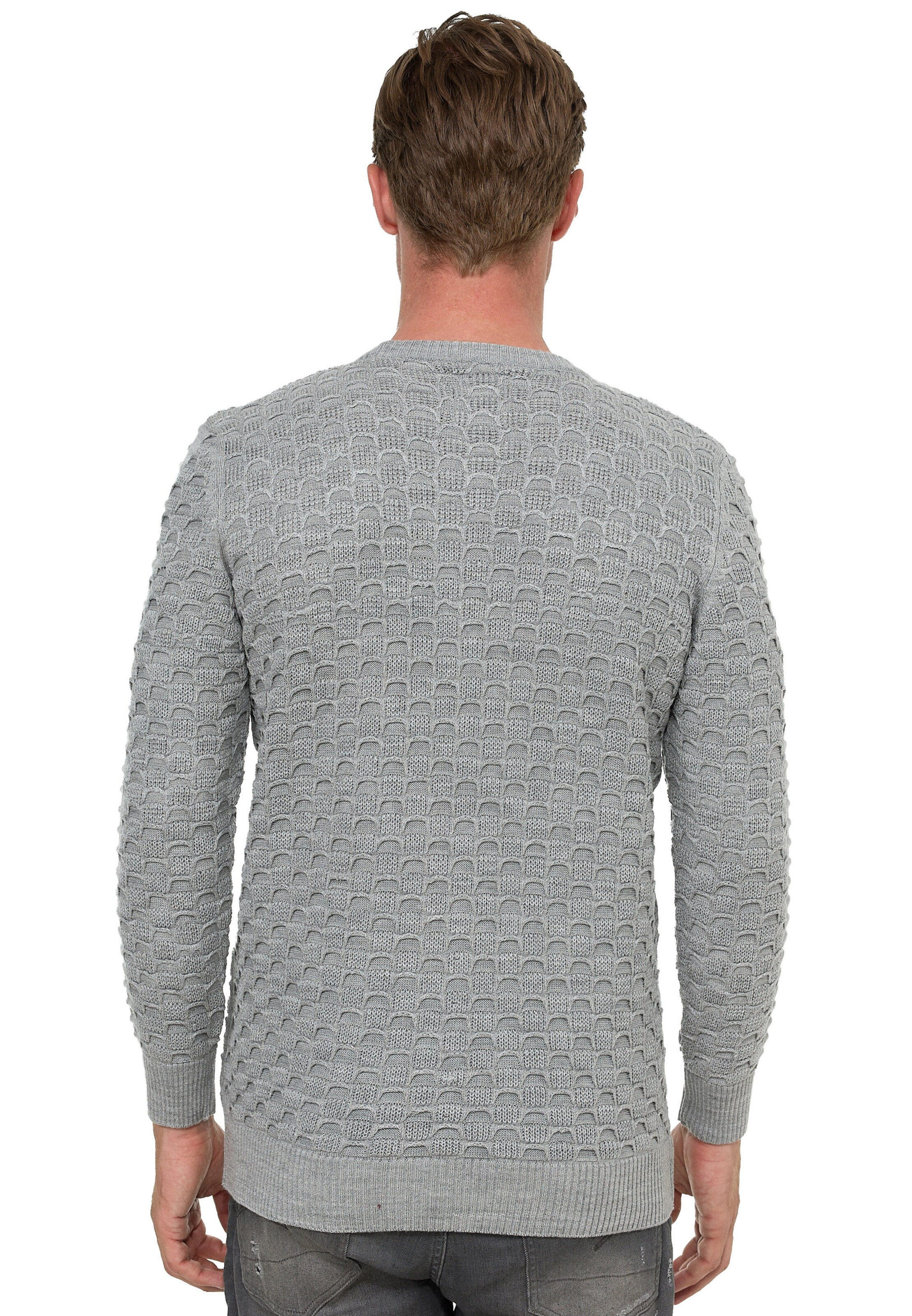 Rusty Neal Pullover in Grau