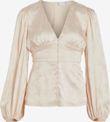 VILA Blouse in Beige: front