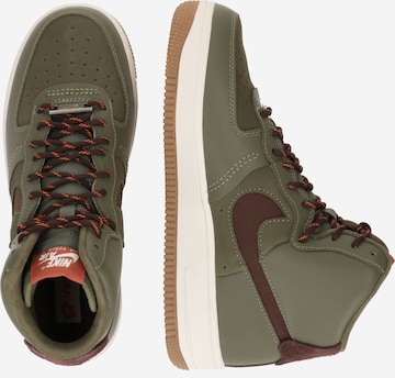 Nike Sportswear Rövid szárú sportcipők 'Air Force 1' - zöld