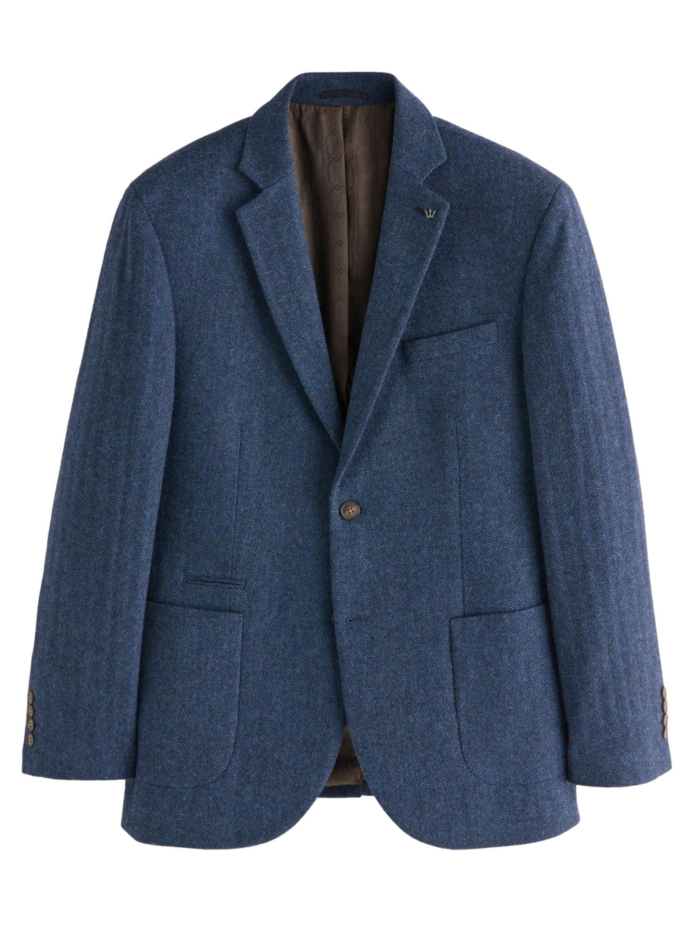 Next Slim fit Kavaj i blå: framsida