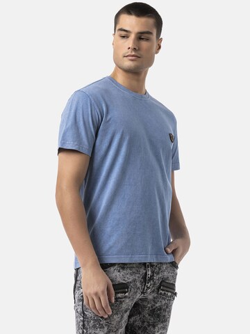 CIPO & BAXX Shirt 'CT808' in Blauw