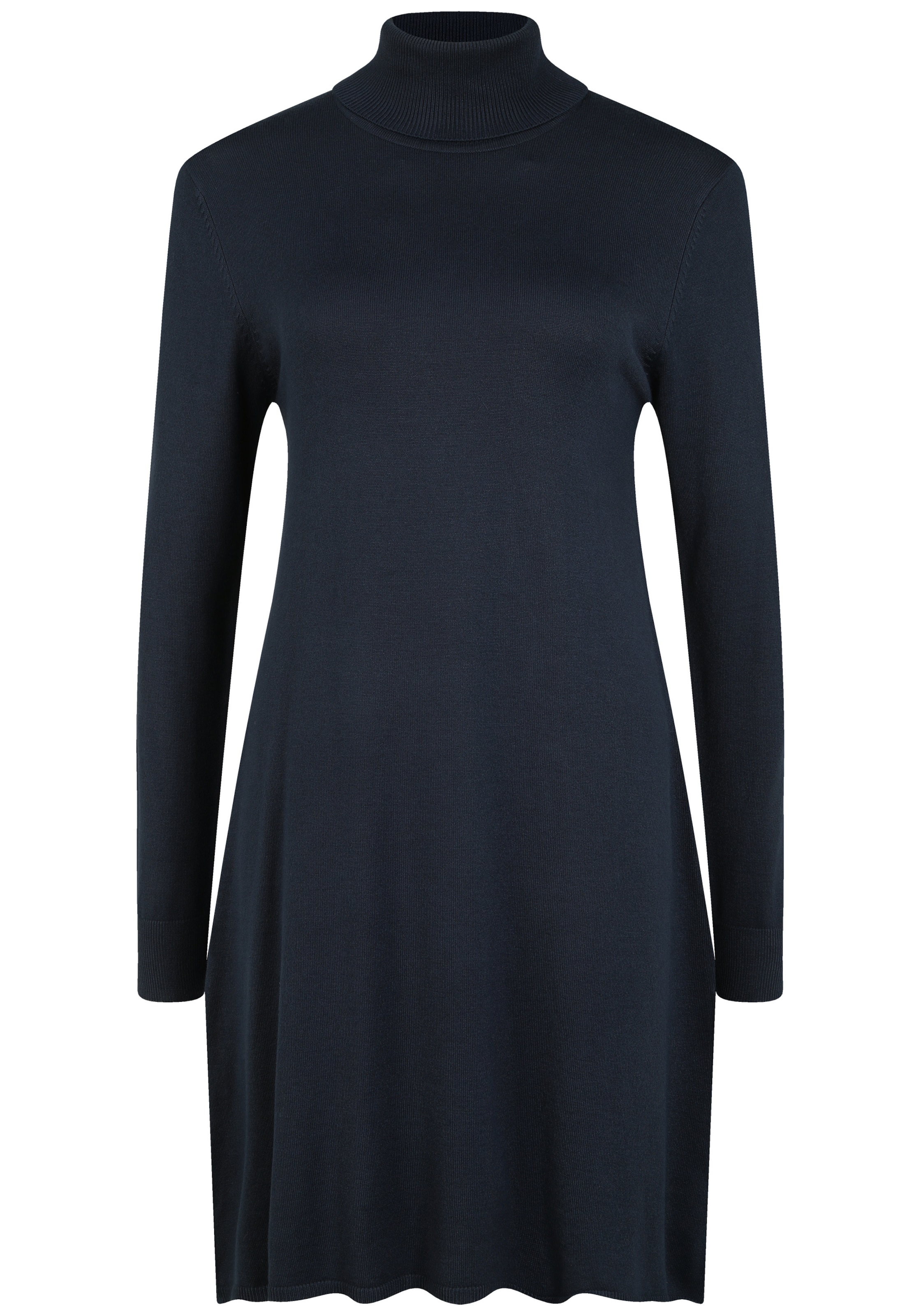 Oxmo Gebreide jurk 'Winala' in Blauw: voorkant