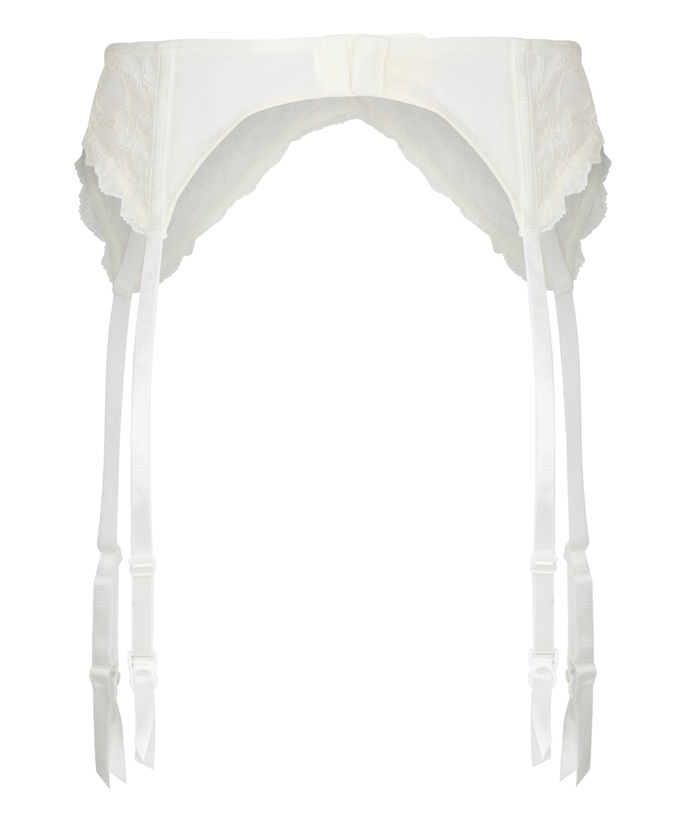 Hunkemöller Garters 'Suki' in White