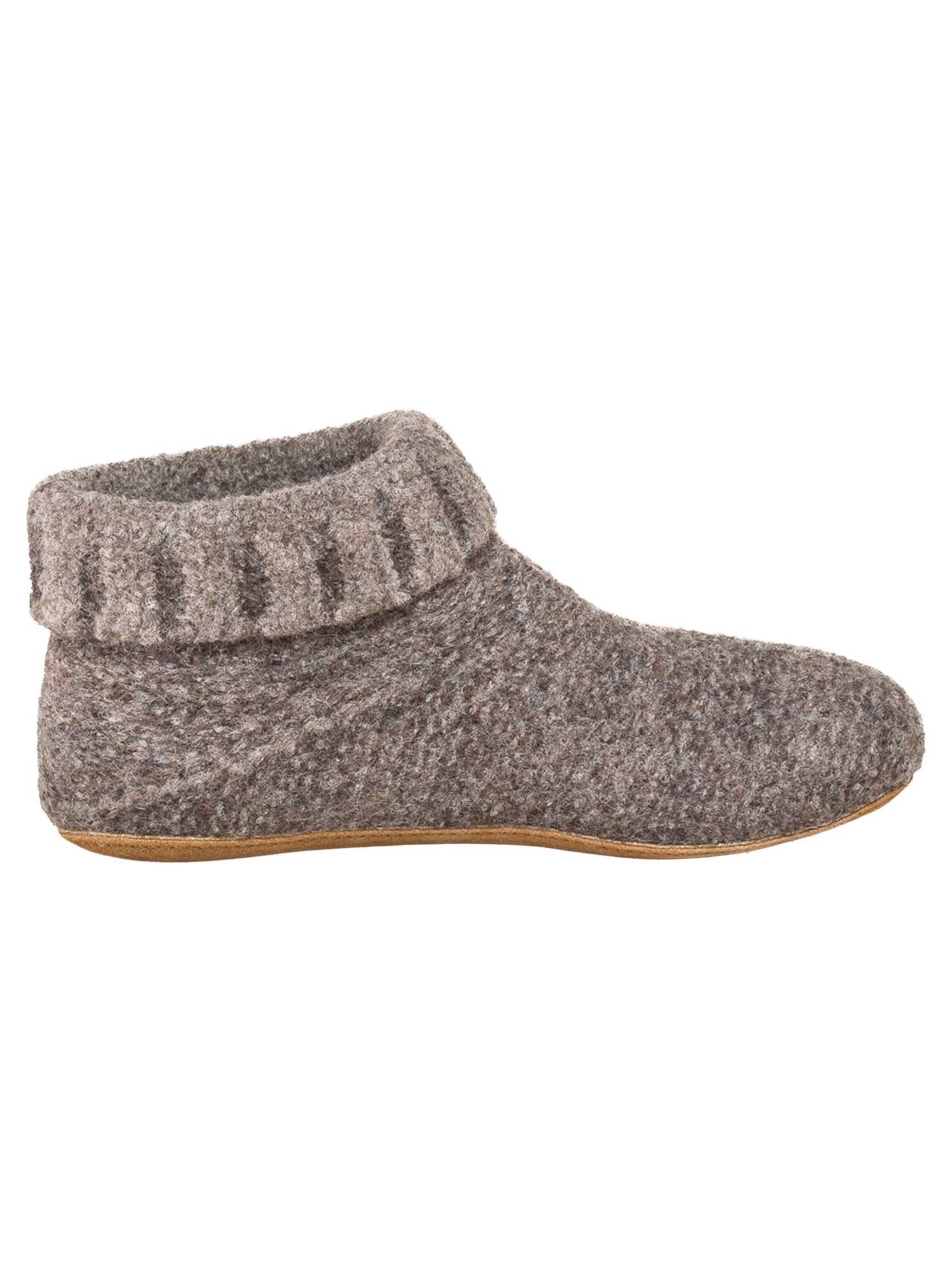Gottstein Mules 'Knit Boot' in Brown