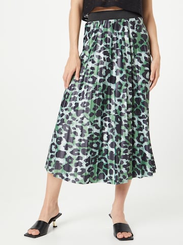 VILA Skirt 'Nitban' in Green: front