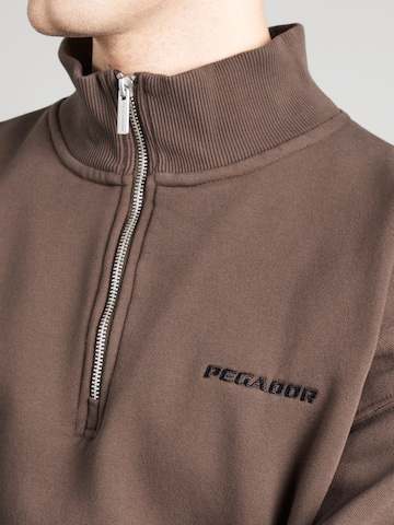 Bluză de molton de la Pegador pe maro