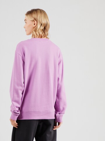 ADIDAS SPORTSWEAR Sportsweatshirt 'Essentials Linear' in Lila