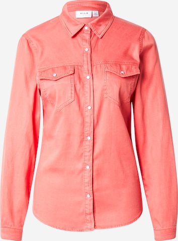 VILA Блузка 'VIBista' в Оранжевый: спереди