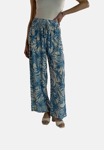 Pantalon Elara en bleu : devant
