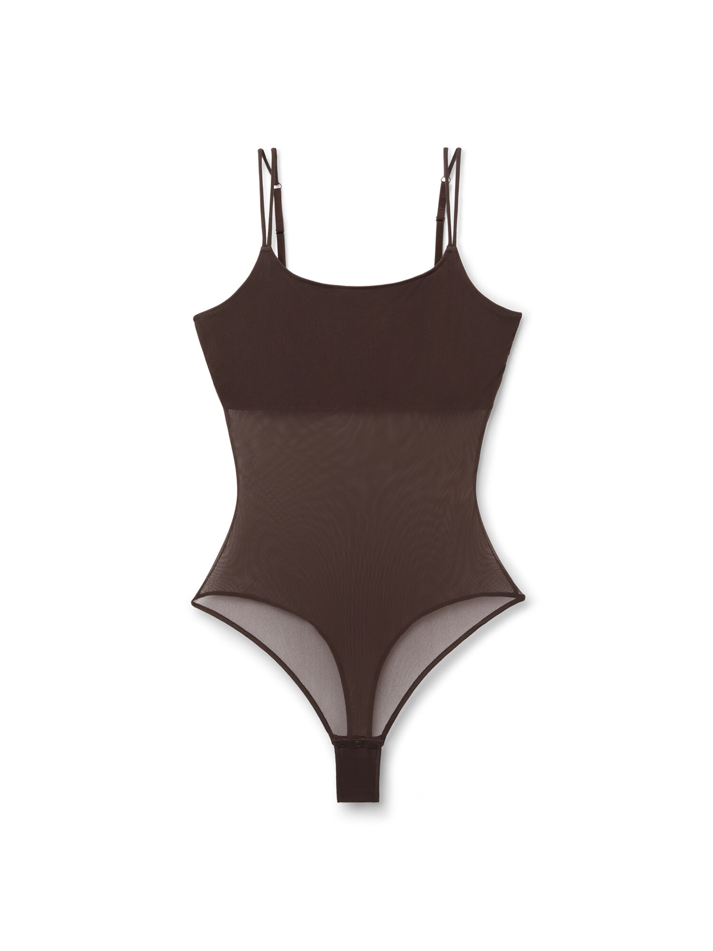 INTIMISSIMI Bodysuit in Brown: front