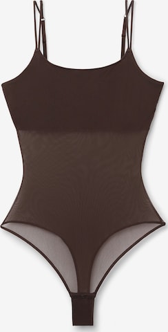 INTIMISSIMI Bodysuit in Brown: front