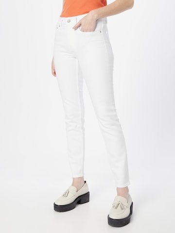 Polo Ralph Lauren Skinny Jeans in Weiß: predná strana