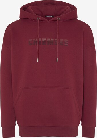CHIEMSEE Sweatshirt in Red: front