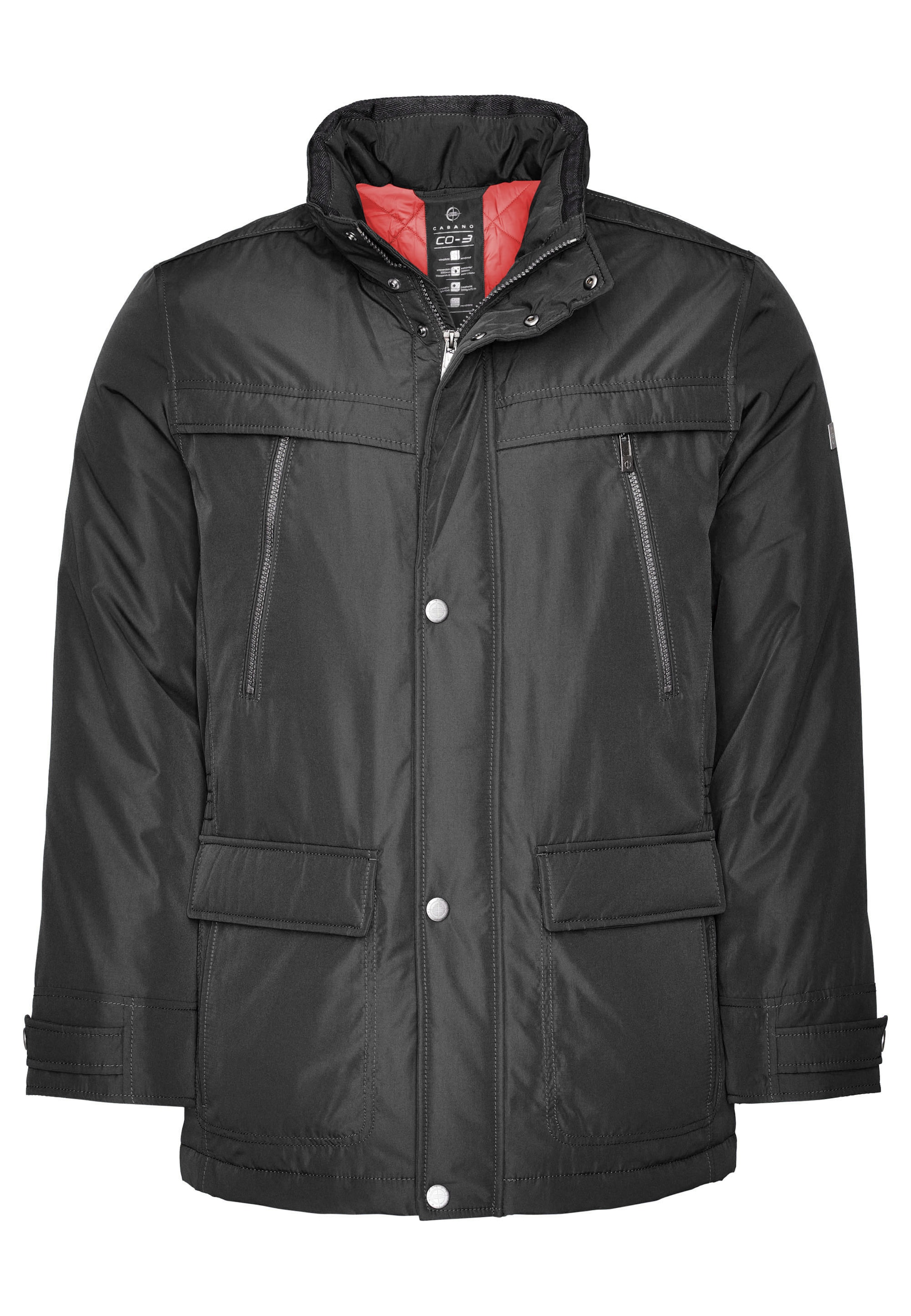 CABANO Funktionsjacke 'CO-3' in Schwarz: Vorderseite