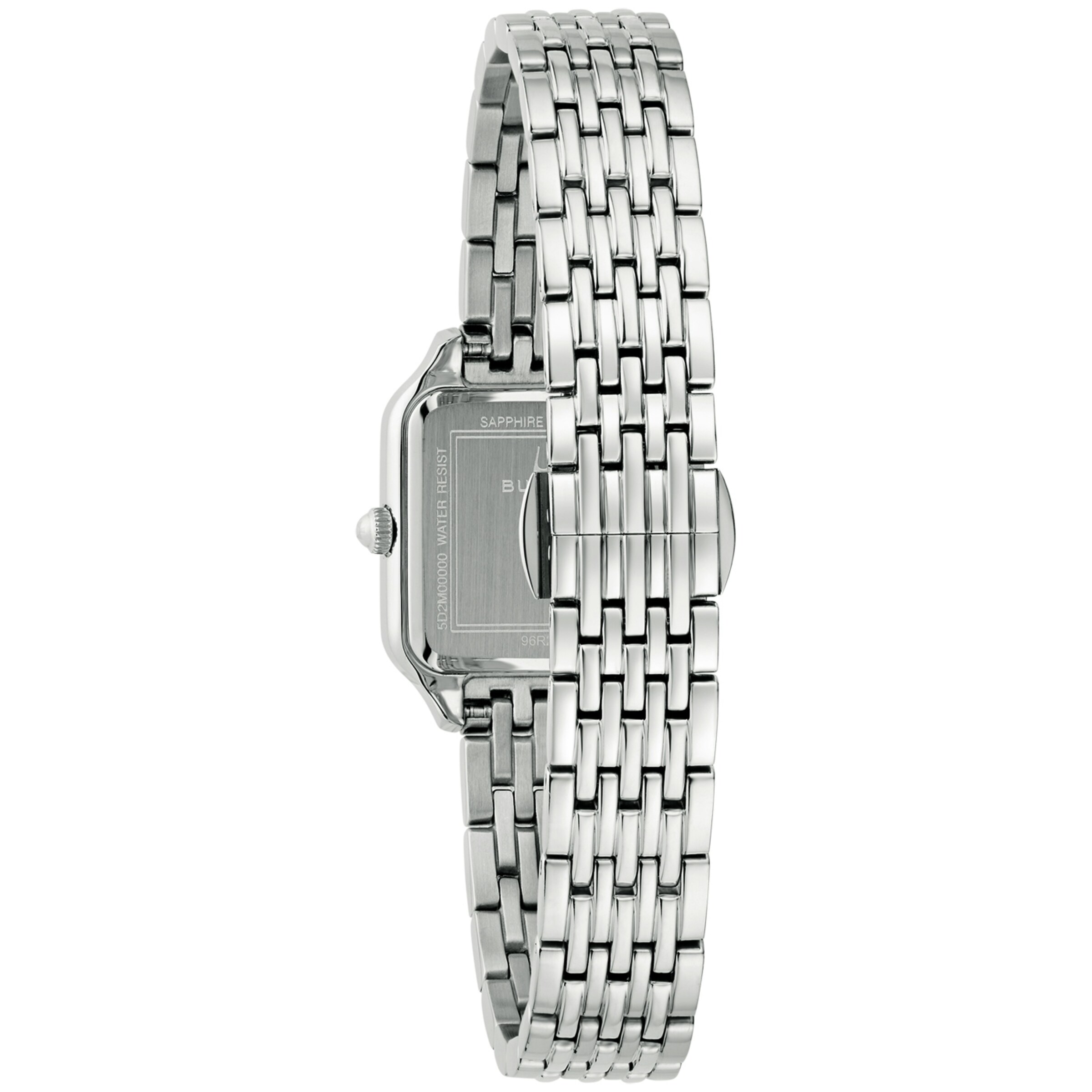 Bulova Uhr in Silber