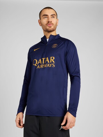 NIKE Functioneel shirt 'PSG' in Blauw: voorkant