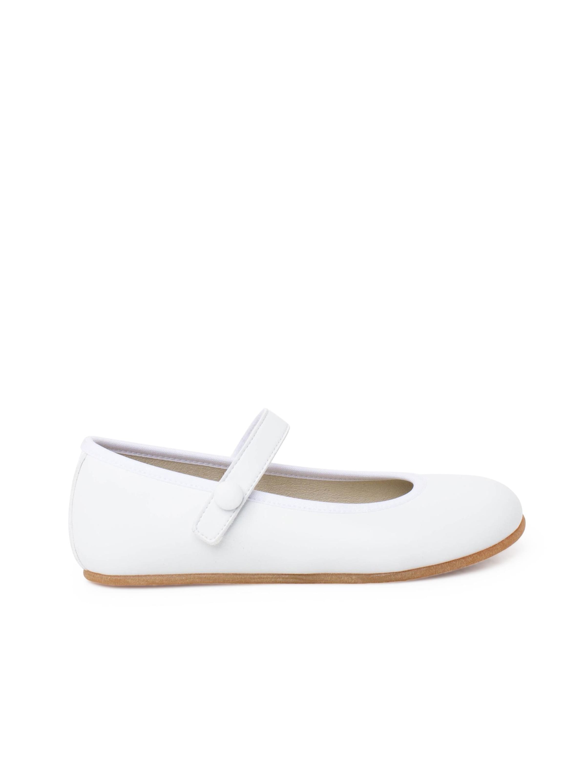 Ballerines Pisamonas en blanc