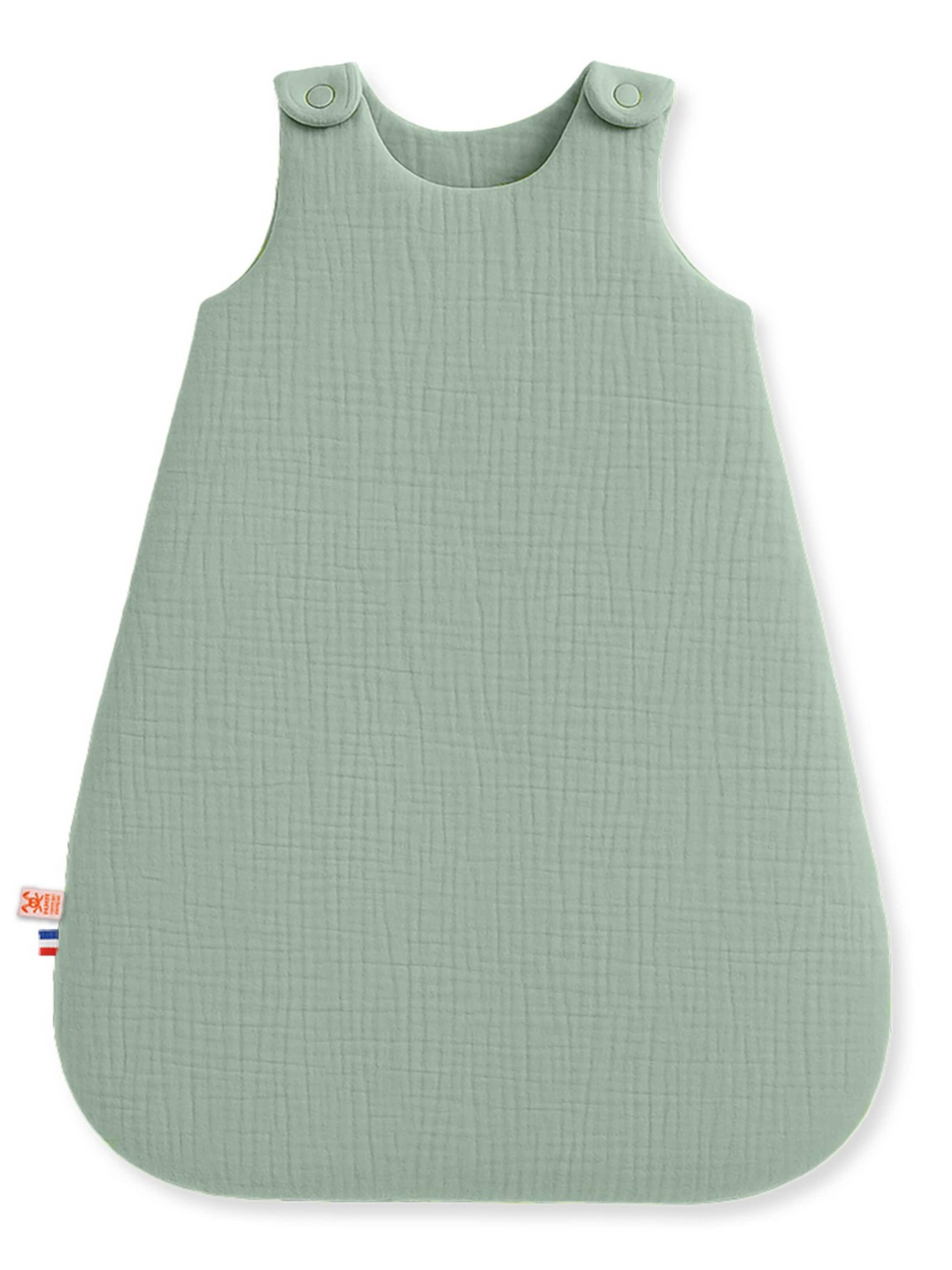 Sac de couchage 'Organic Cotton Winter Sleeping Bag' PAPATE en vert : devant