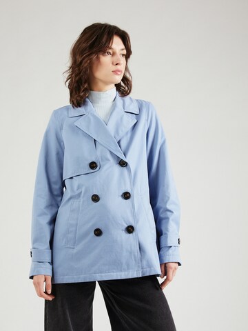 s.Oliver Between-Seasons Coat in Blue: front