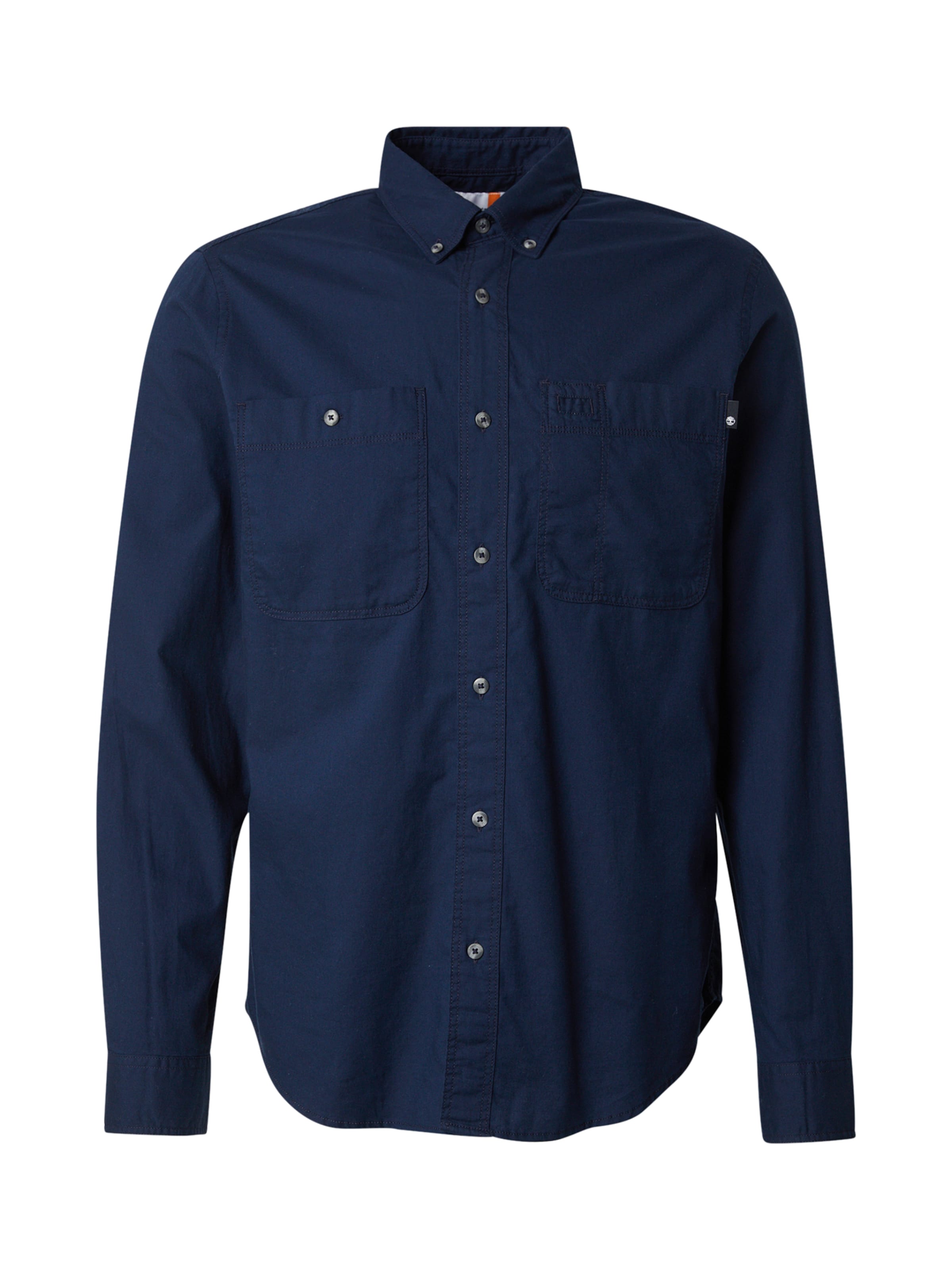 TIMBERLAND Regular fit Overhemd in Blauw: voorkant