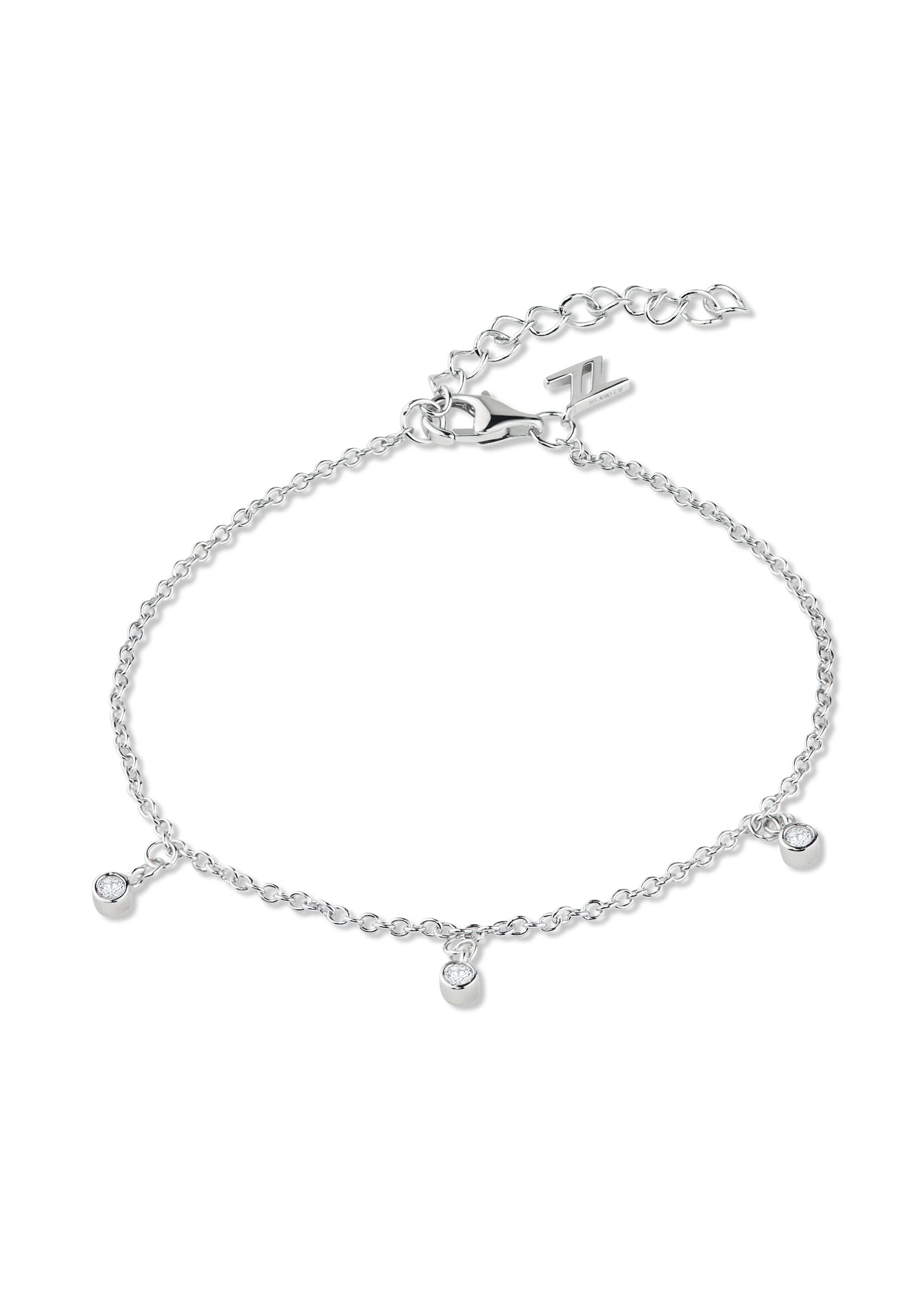 Nana Kay Bracelet 'Delicate Touch' in Silver: front