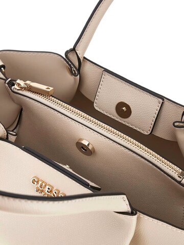 GUESS - Bolso de mano 'Guess Sac à Main Noelle Off White' en blanco