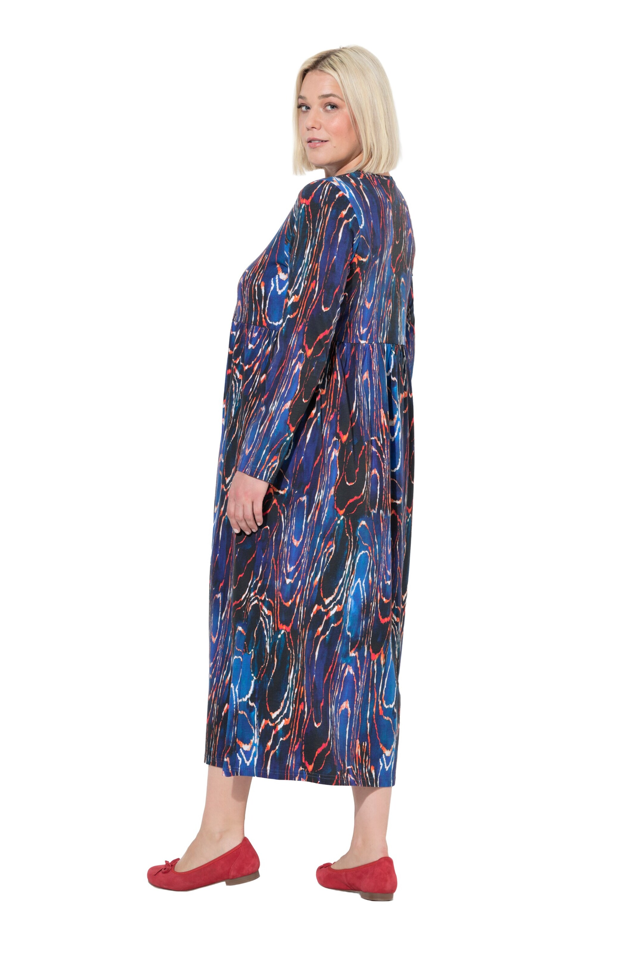 Ulla Popken Oversized dress in Blue