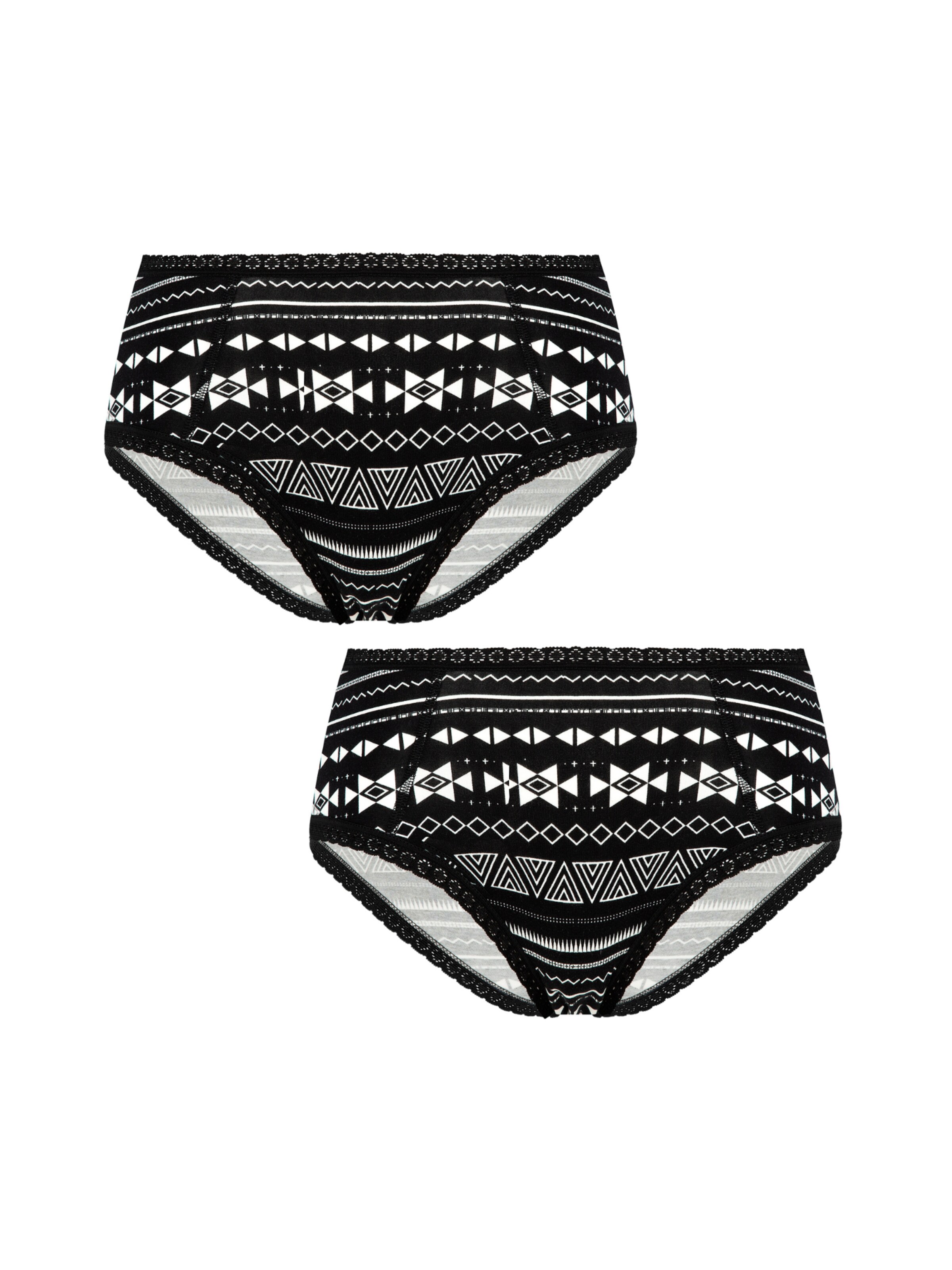 Albero Natur Slip in Schwarz: Vorderseite