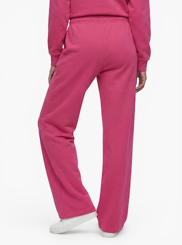 ONLY Wide Leg Housut 'ONLBEST' värissä vaaleanpunainen