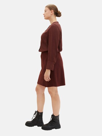 Tom Tailor Women + Skirt in Brown