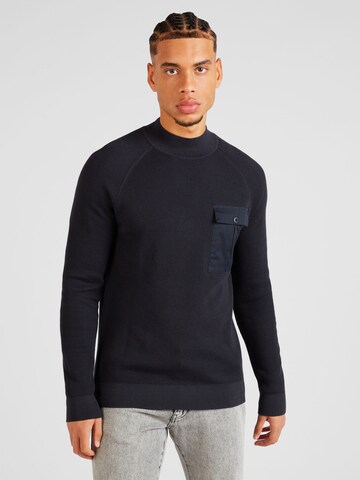 s.Oliver Sweater in Blue: front