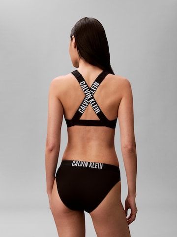 Bustier Hauts de bikini 'Intense Power' Calvin Klein Swimwear en noir