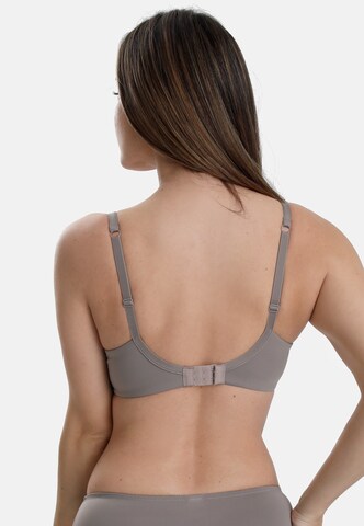 sassa T-shirt Bra 'LOVELY SECRET' in Grey