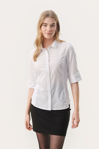 Part Two Blouse 'Emmalena' in Wit: voorkant