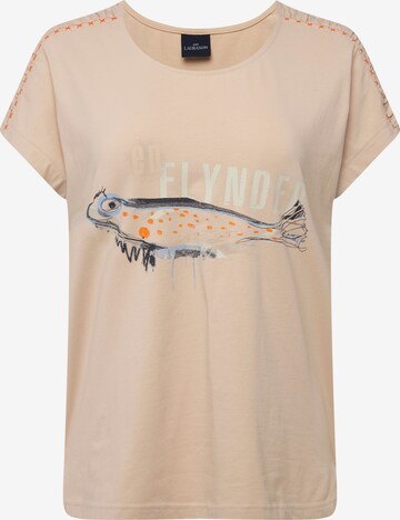 T-shirt LAURASØN en beige : devant