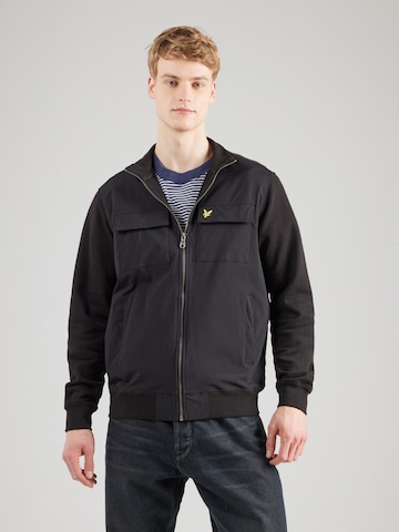 Lyle & Scott Prechodná bunda - Čierna: predná strana