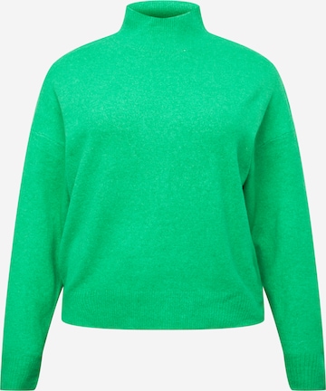 Gina Tricot Curve Sweater 'Livia' in Green: front