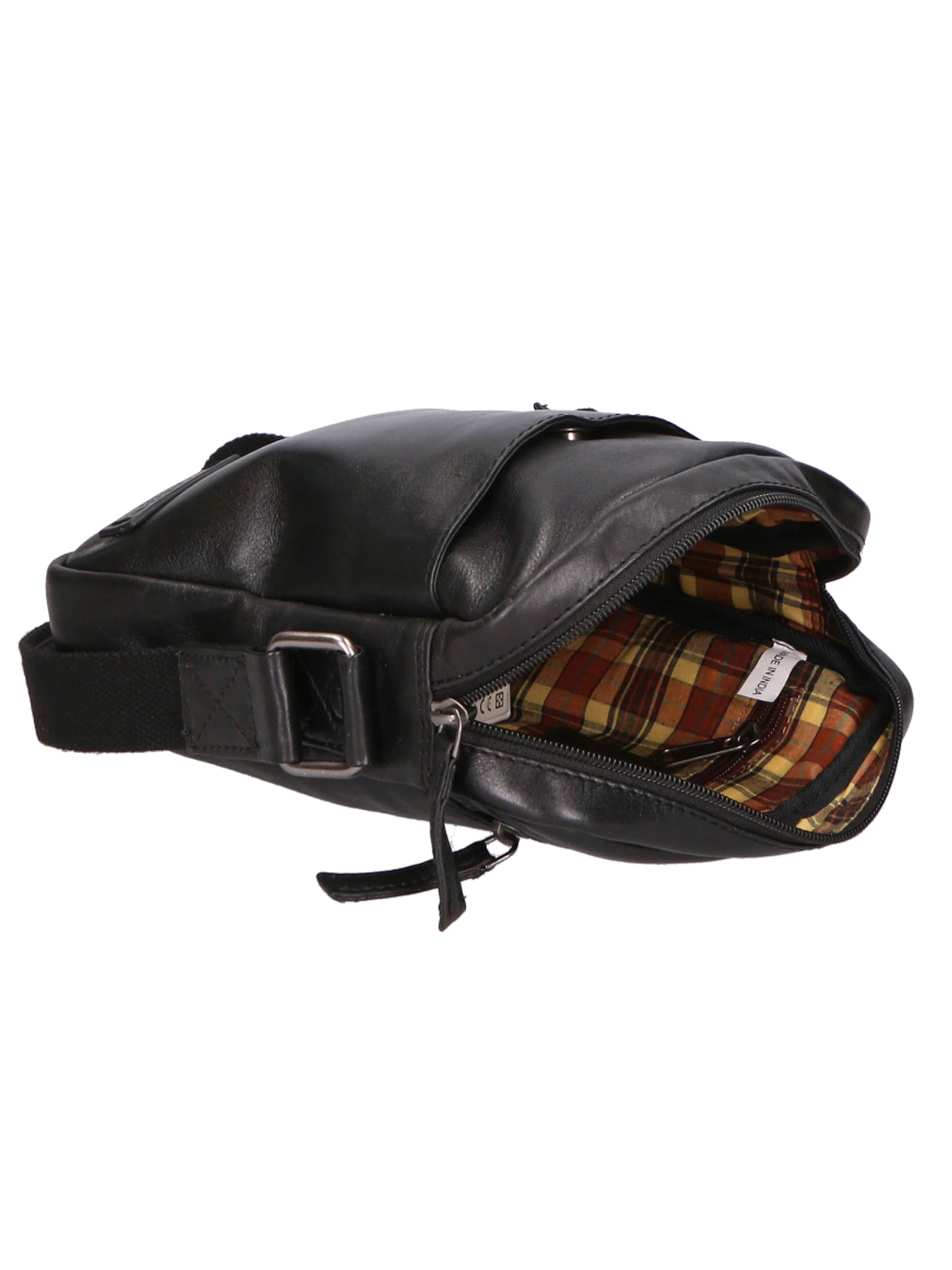 Santini Firenze Schoudertas in Zwart