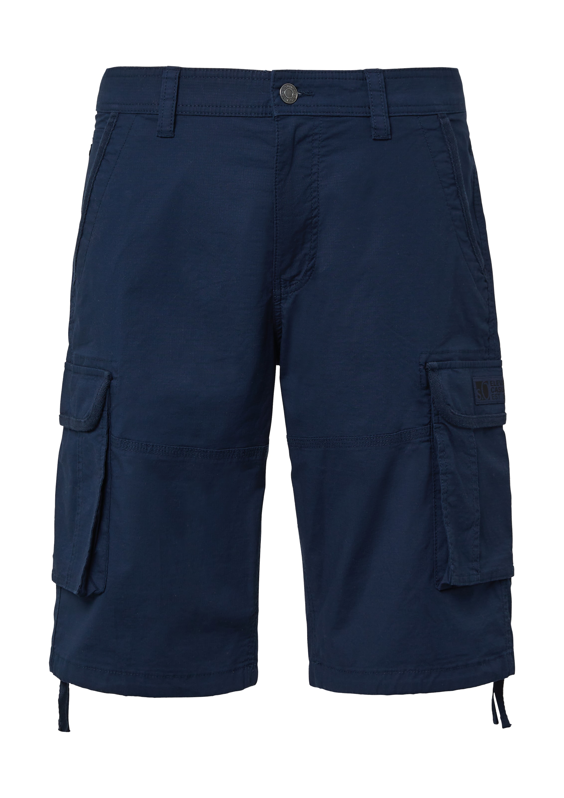 s.Oliver Loosefit Παντελόνι cargo σε μπλε: μπροστά