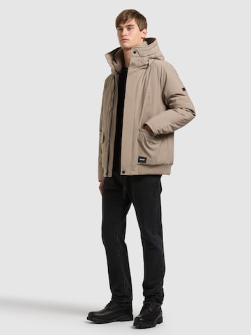 khujo Winter Jacket 'Jafar2' in Beige