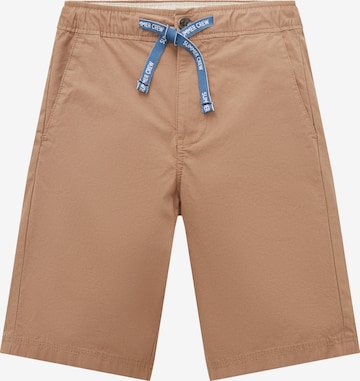 TOM TAILOR Pants in Brown: front