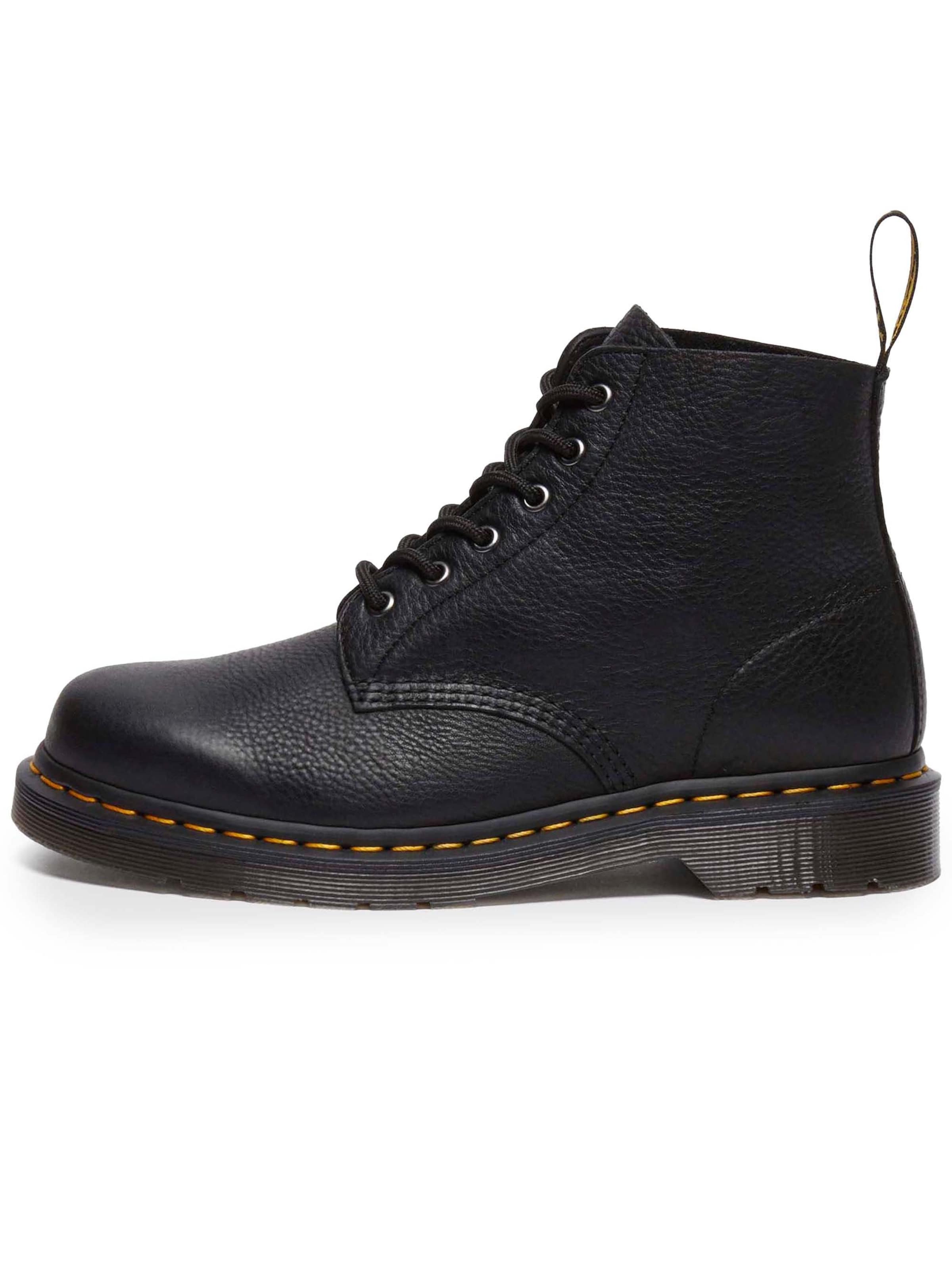 Dr. Martens Boots med snörning '101 Unbound' i svart: framsida