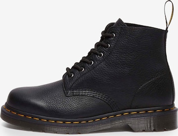 juoda Dr. Martens Auliniai batai su raišteliais '101 Unbound': priekis