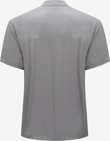 ALLTHEMEN Shirt 'Atmen' in Grau