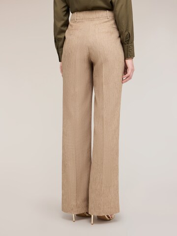MOTIVI - Pierna ancha Pantalón en beige