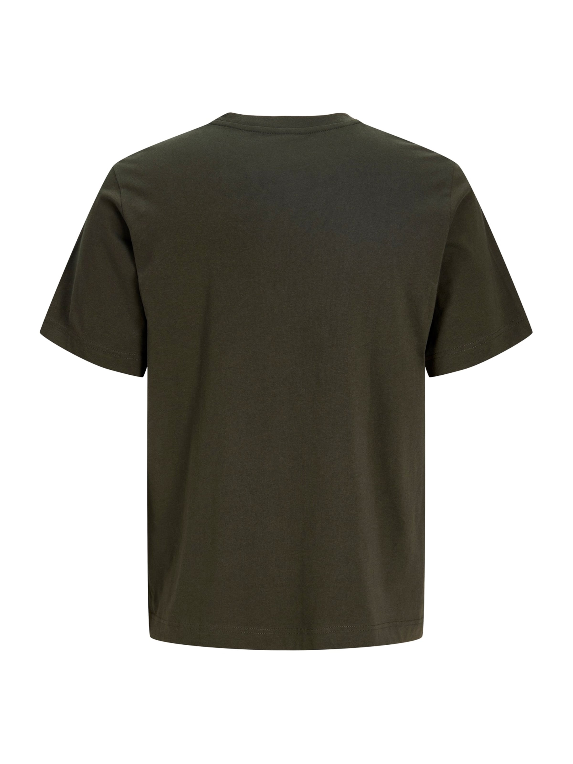 Jack & Jones Junior Футболка 'JORFREDERIKSBERG' в Коричневый