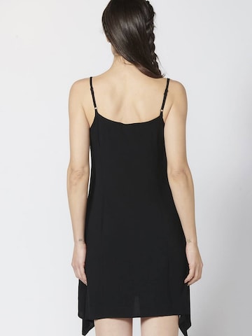 KOROSHI Letní šaty – černá