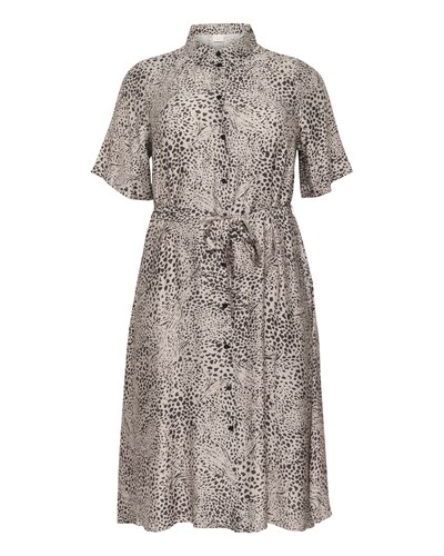 KAFFE CURVE Dress 'Debri' in Grey / Black, Item view