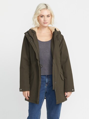 Parka d’hiver 'LESS IS MORE' Volcom en vert